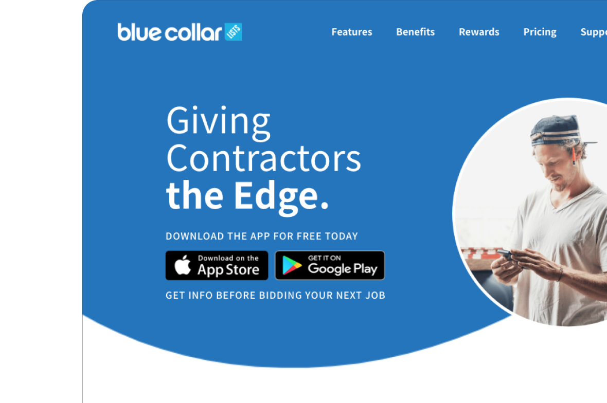 Mobile app giving contractors the edge